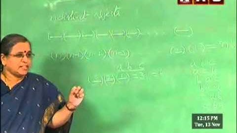 Maths-2a  On Permutations & Combinations By Nagasri