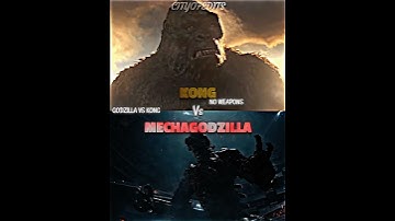 GvK Kong vs Mechagodzilla #godzilla #kong #vsedit #vsbattle #wis #wisedit #whoisstronger #debate