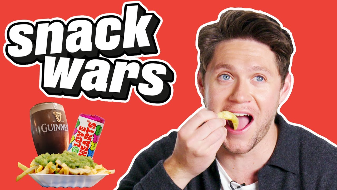 Niall Horan Compares British & Irish Snacks | Snack Wars