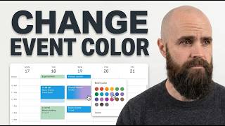 Change Google Calendar Event Color [New Method]