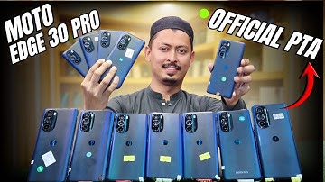 Kabhi Socha Tha? 🔥 Moto Edge 30 Pro Ab Official PTA Approved! 😍
