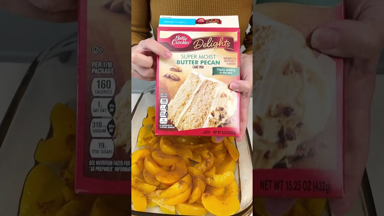 Easy Peach Cobbler Easyrecipe Recipe Dessert Pie