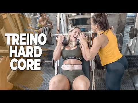 TREINO HARDCORE DE PERNAS DA CAROL VAZ | VIVI WINKLER BARBIE MONSTRO