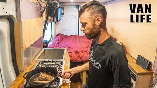 Stealth Camping in New York City | Cooking Food