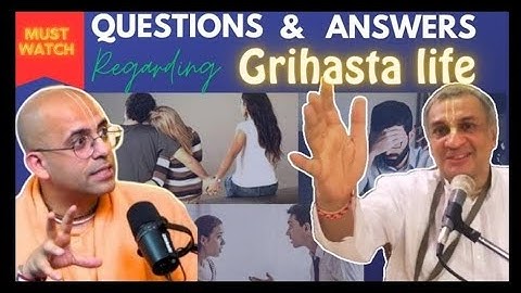 Q&A with Amogha Lila Prabhu Regarding Grihasta Life (Youth Class)
