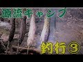 【源流キャンプ】2017年初！源流キャンプ釣行③イワナの塩焼きうまい！