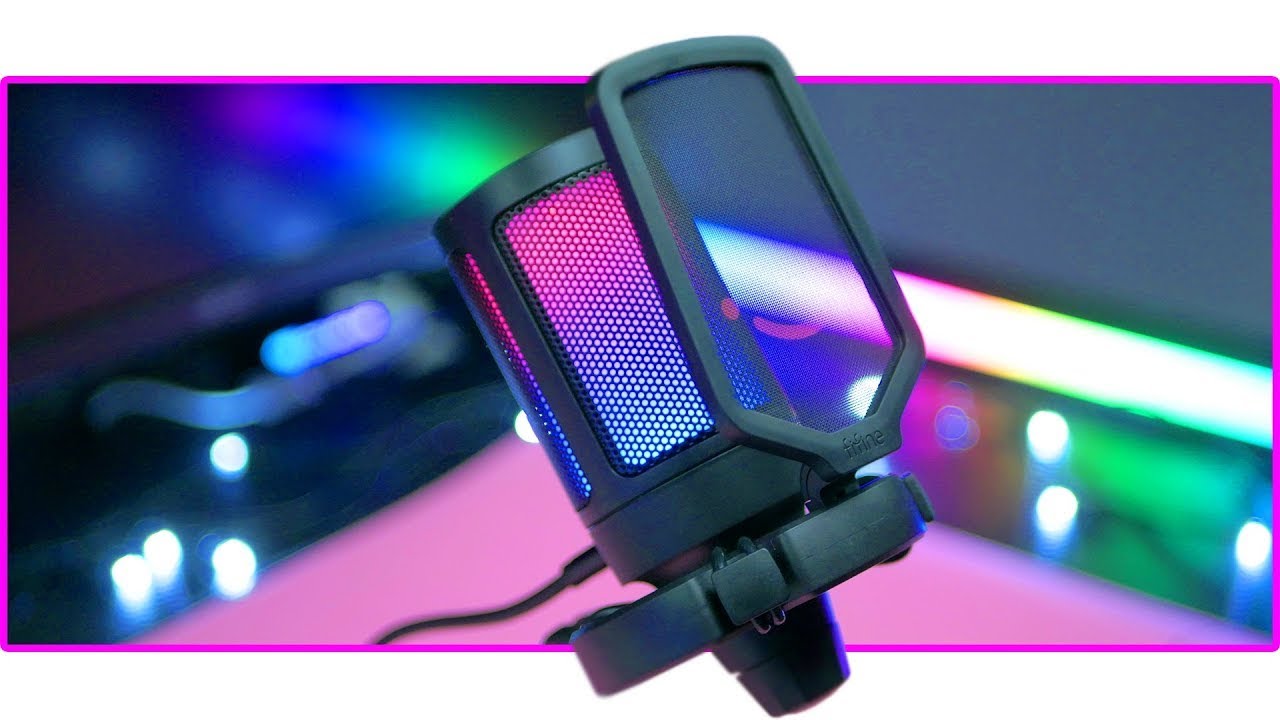 Микро fifine. Микрофон Fifine ampligame a6. Fifine k669 с подсветкой. Микрофон Fifine RGB. Fifine USB микрофон RGB-a8.