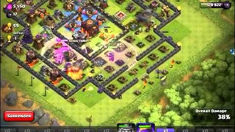 Clan War practice - SaRa attack