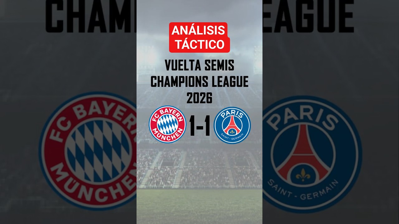 Análisis Táctico de Bayern Munchen vs PSG