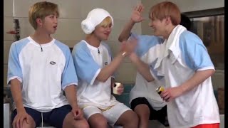 Taekook/Вигуки/ВиГу действуют хёнам на нервы на протяжении всего эпизода «Ран».