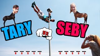 PARKOUR HORSE CHALLENGE #2 | TARY VS. SEBY