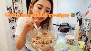 QUINOA SALAD RECIPE キヌアサラダクッキングビデオ