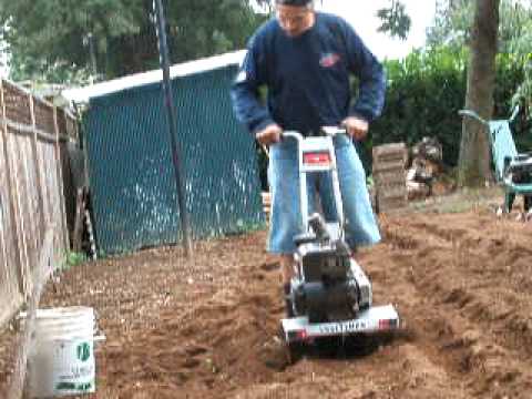 5 Hp Craftsman Rototiller - YouTube