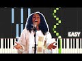 Dena Mwana - Saint Esprit | EASY PIANO TUTORIAL BY Extreme Midi