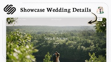 Hoe je een trouwwebsite op Squarespace bouwt