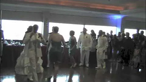 Hartzell Cushanick wedding party dance San Diego L...