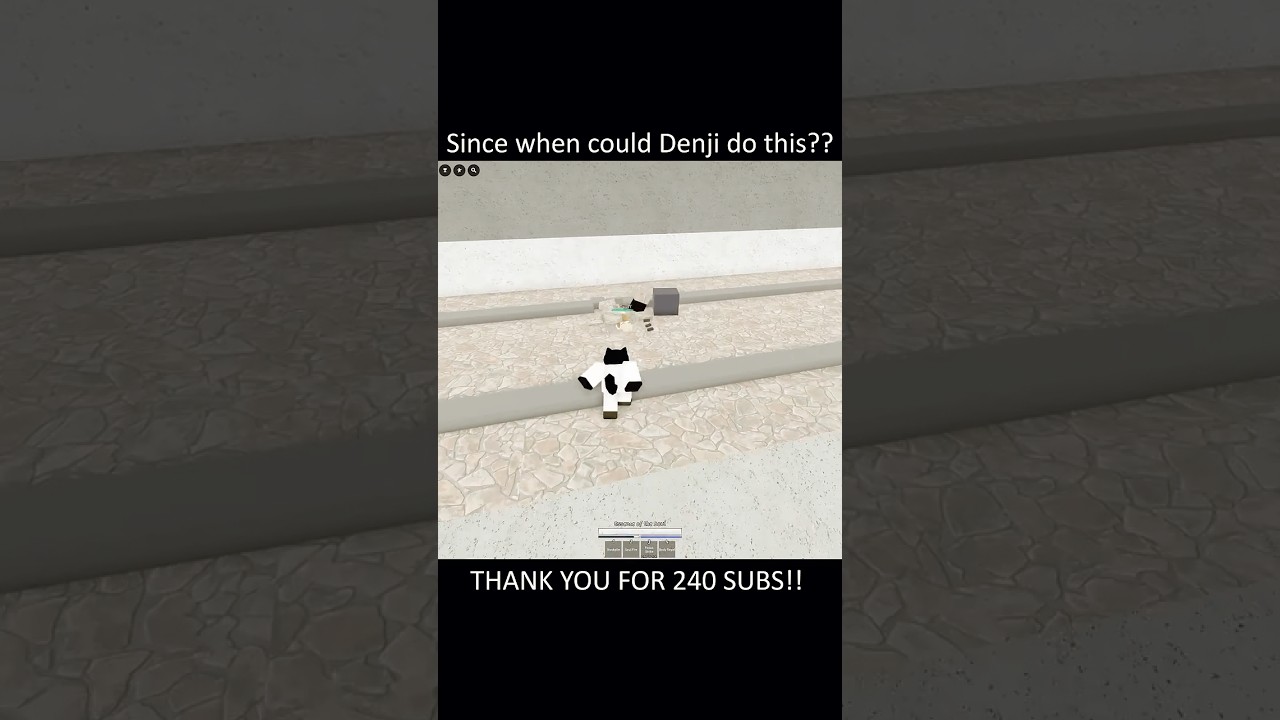 Denji got sent to the backrooms 👀👀 | Jujuitsu Shenanigans  #jjs #roblox #memes