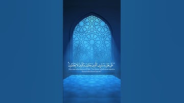 أمن هو قانت آناء الليل ساجداً وقائماً... تلاوة تهز القلب | سورة الزمر