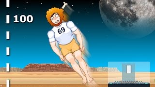 DESERT HIGH JUMP RECORD! - Happy Room Gameplay (Update)