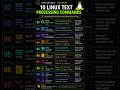 10 Linux Text Processing Commands Every Developer MUST Know 🔥