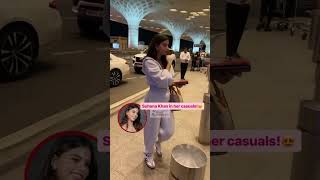 Suhana Khan At The Airport