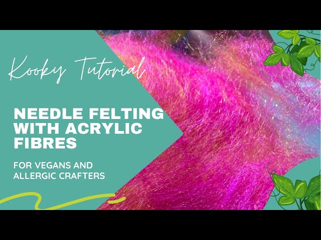 Needle Felting Eyes on Amigurumi Crochet by Manic Yarn 
