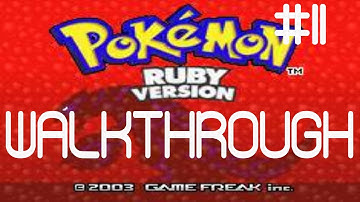 pokemon ruby walkthrough: part 11 - 2 new pokemon!