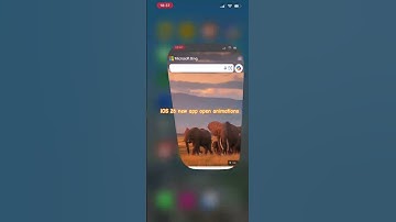 iOS 26 beta 6 new app open animations
