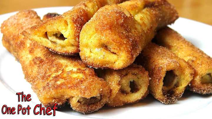 Nutella French Toast Rolls | One Pot Chef