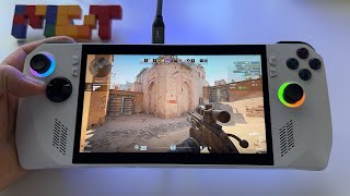 Counter Strike 2 Asus Rog Ally 1080P Gameplay Rc71L Z1 Extreme