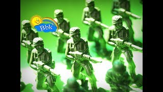 Домашние сражения игрушек ↑ Военные солдатики красной армии, новый набор ↑ Обзор игрушек