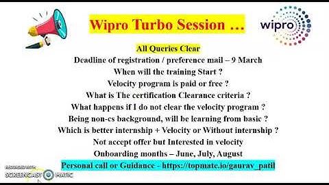 Wipro Velocity Phase 2 | All Queries Clear | 9 march session | Prep Ninja