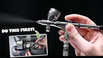 Setting your AIRBRUSH PRESSURE correctly!