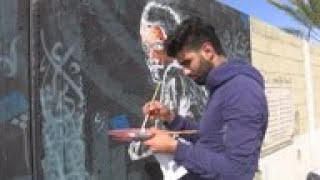 Mural honours AP journalist Camilli in Gaza