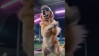 Top Golf??? #dog #funny #dancing #viral #topgolf