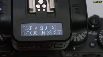 Cactus V6II   Setting up HSS for the Fujifilm camera