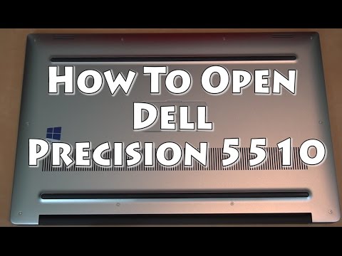 Dell Precision M 5510: Easy Guide To Opening The Laptop | The Don Tech