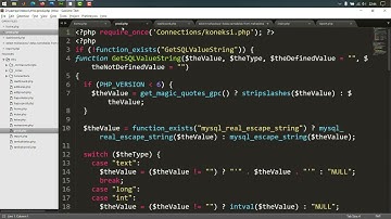 Mengolah Data Mahasiswa :  Aplikasi Sederhana Dengan ADOBE Dreamweaver CS.6