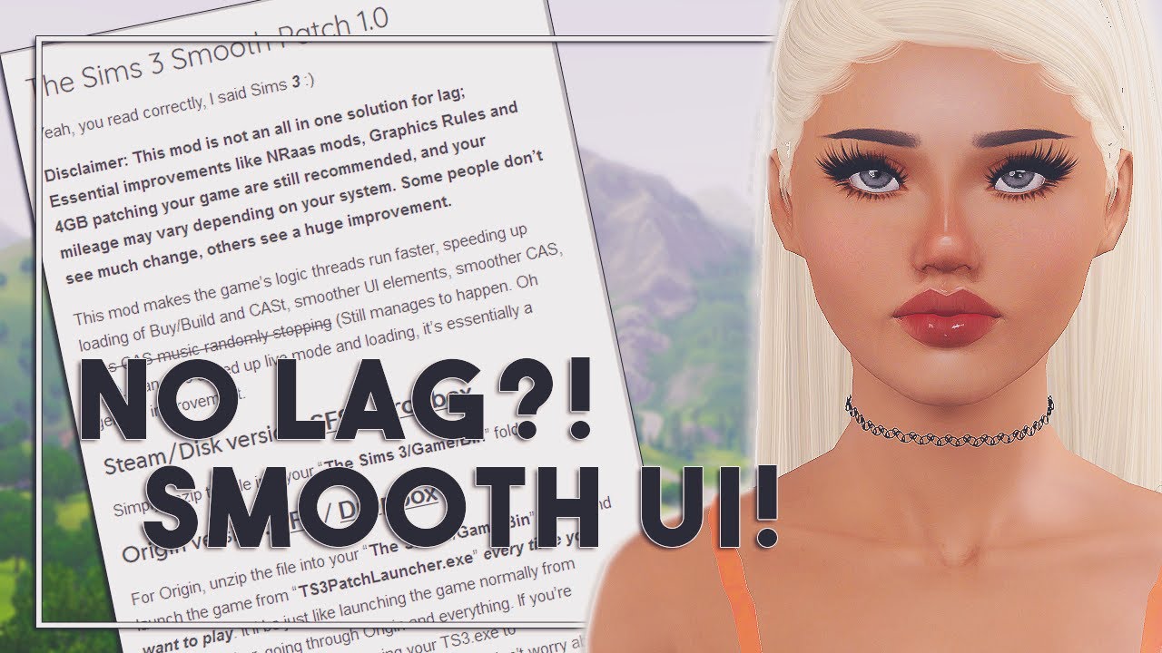 โหลด mod the sims 3  Update 2022  NEW SIMS 3 PATCH😱(NO LAG?! SMOOTH UI?!)THE SIMS 3//MOD REVIEW