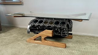 A V12 Coffee Table with Moving Pistons! by Wesley Kagan 54,018 views 1 year ago 10 minutes, 5 seconds