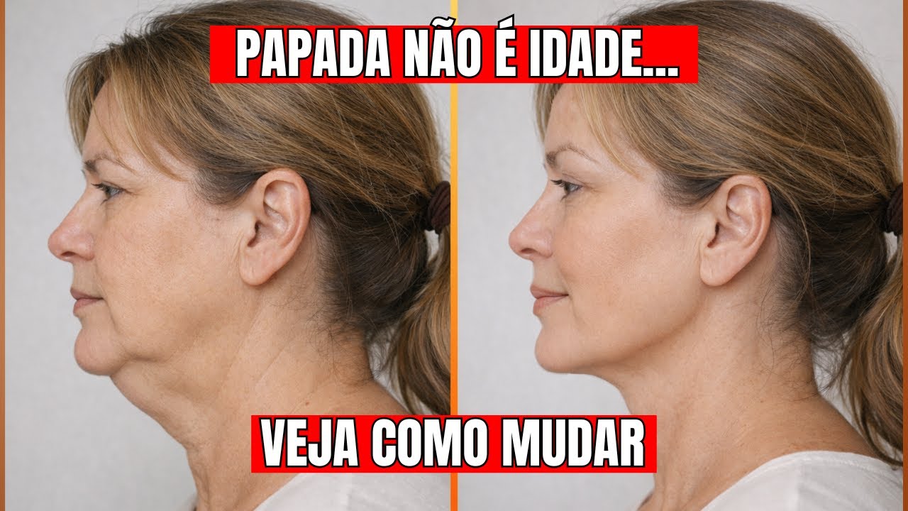 PAPADA Não É Idade - Exercícios para Papada, Veja Como Mudar