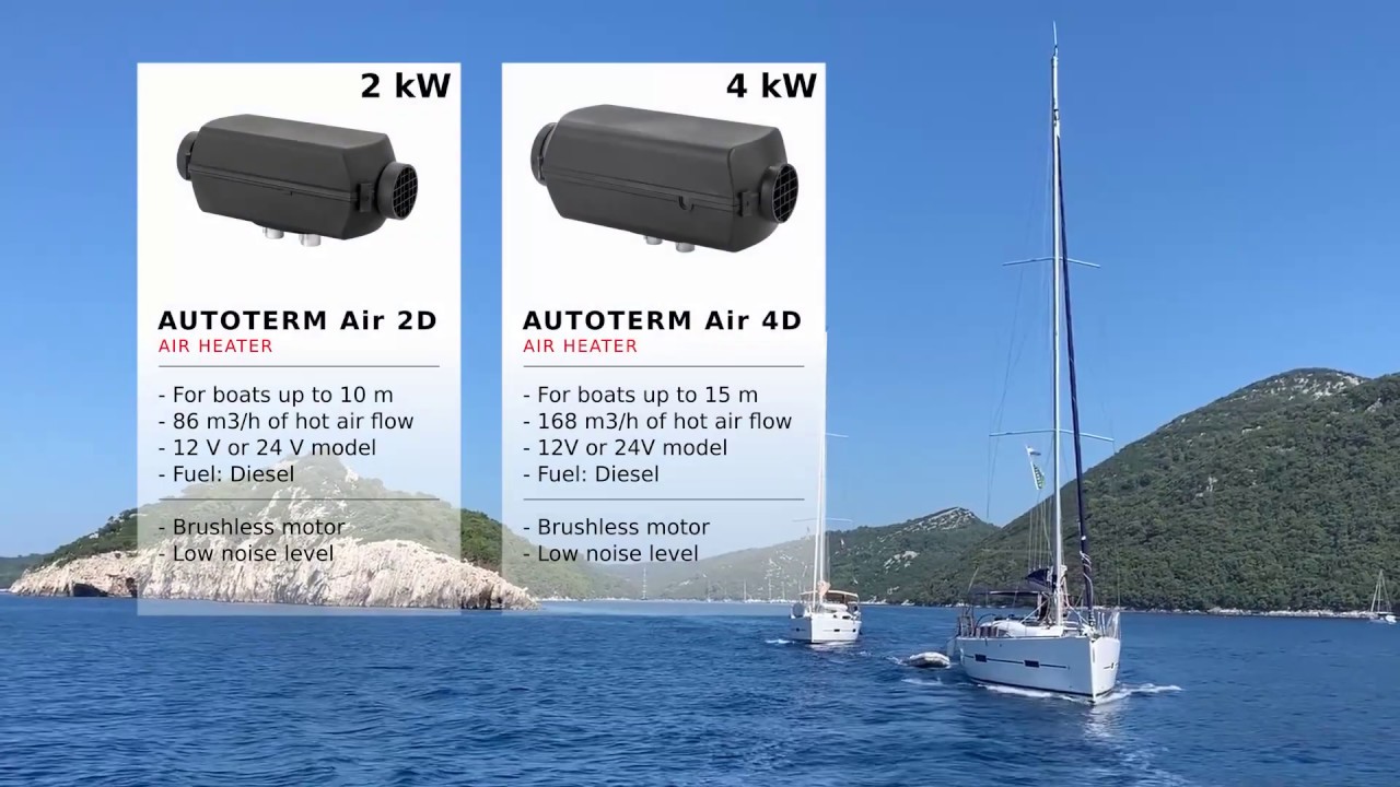 AUTOTERM 2 KW FUEL-FIRED DIESEL AIR HEATER - 12 VOLT