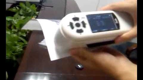 NR 200 Color Tester Contact INTEKE INSTRUMENT: inteke@vip.163.com or inteke@gmail.com