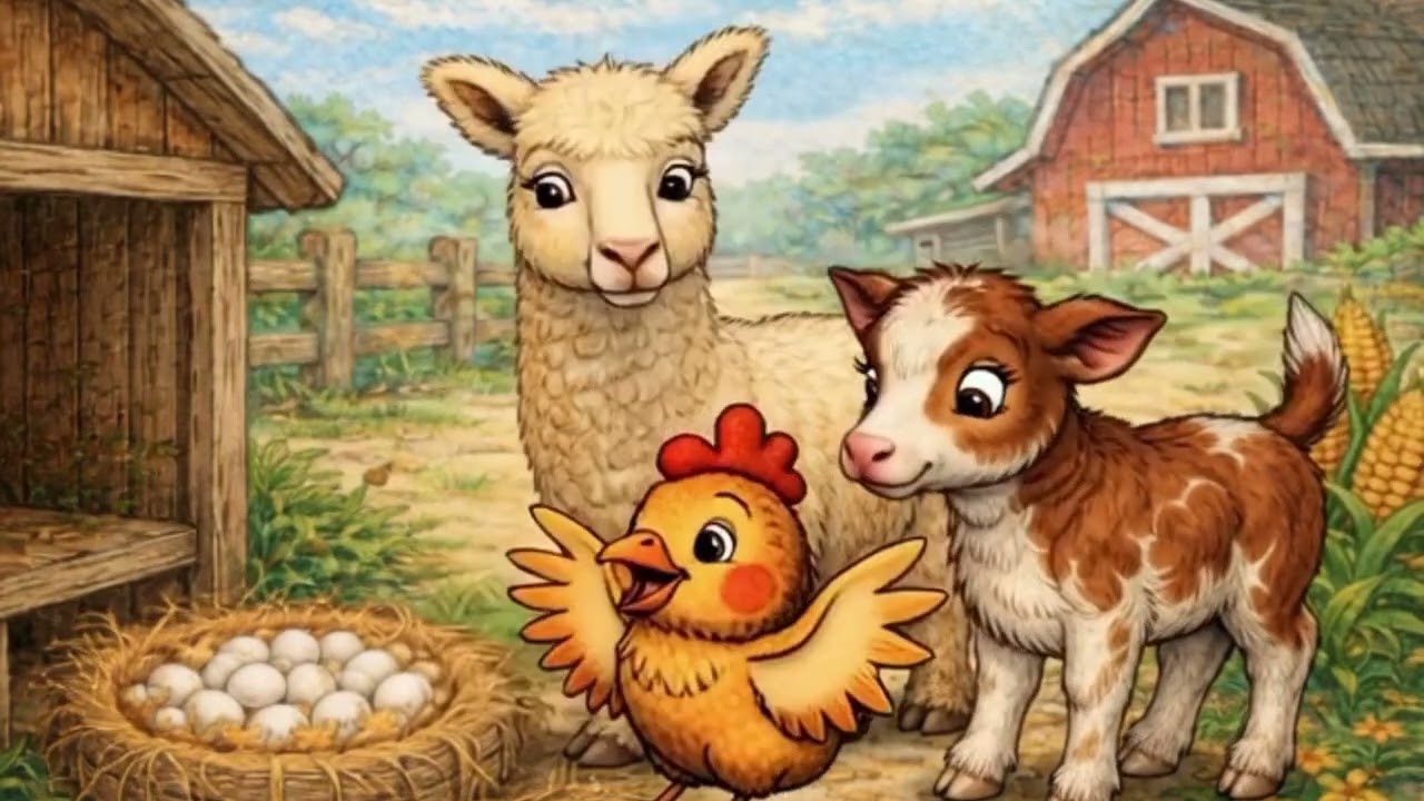 The Silly Farm Adventure story 