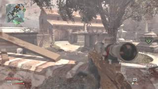 Mw3 -- MSR TrickShot - FlashCop - Echaper a une insertion !! HD