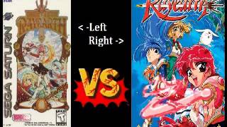 Magic Knight Rayearth - Rayearth OP  ????????? English Dubs - Working Designs (Sega Saturn) Vs. Media Blasters (R1 DVD) - User video