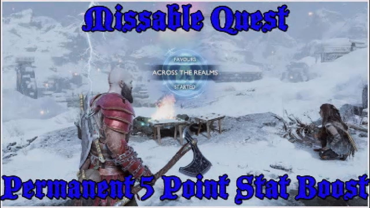 Across The Realms, Ingredient Locations, God Of War Ragnarok