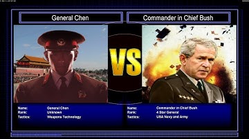 C&C General Zero Hour Reborn Mod General Chen VS Commander in Chief Bush #5