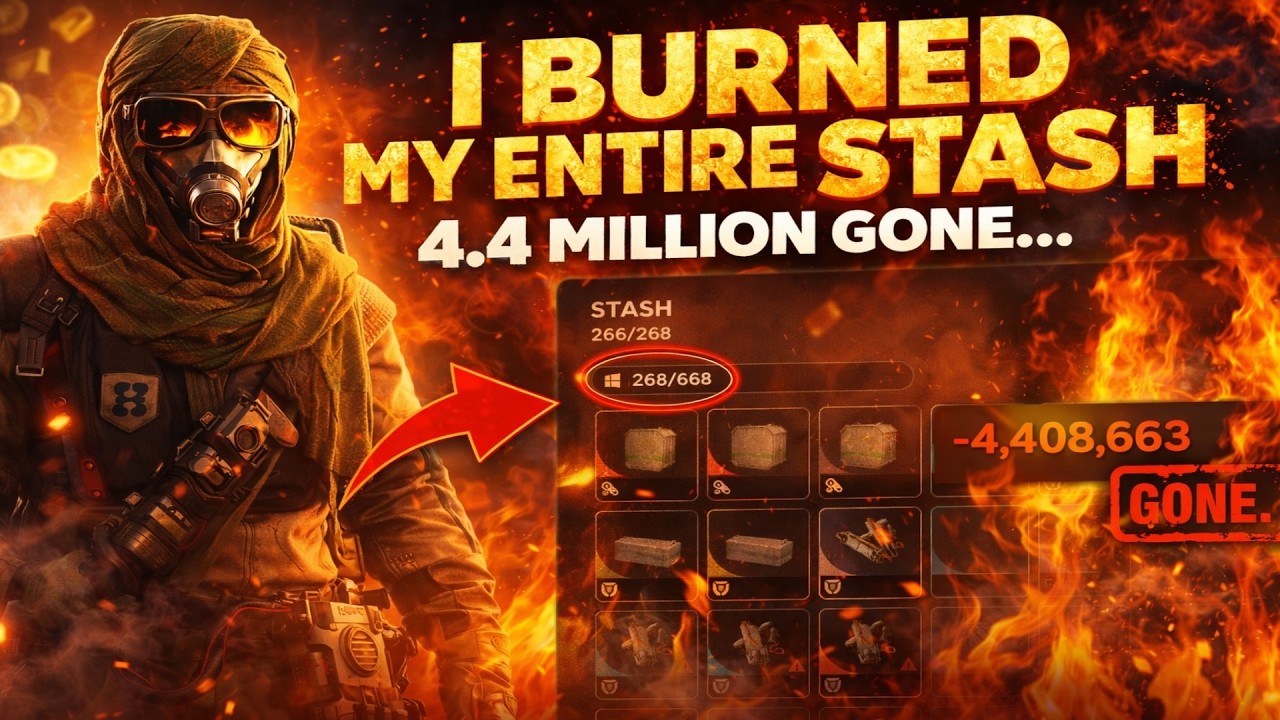 🛑LIVE - The End Is Coming… So I Burned My Entire Stash 🔥 (ARC Raiders)