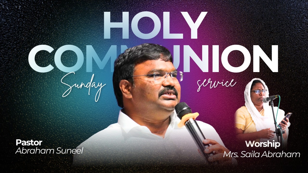 Holy Communion | 01.03.2026 | Pas.Abraham Suneel | AMBC Ganganapalli